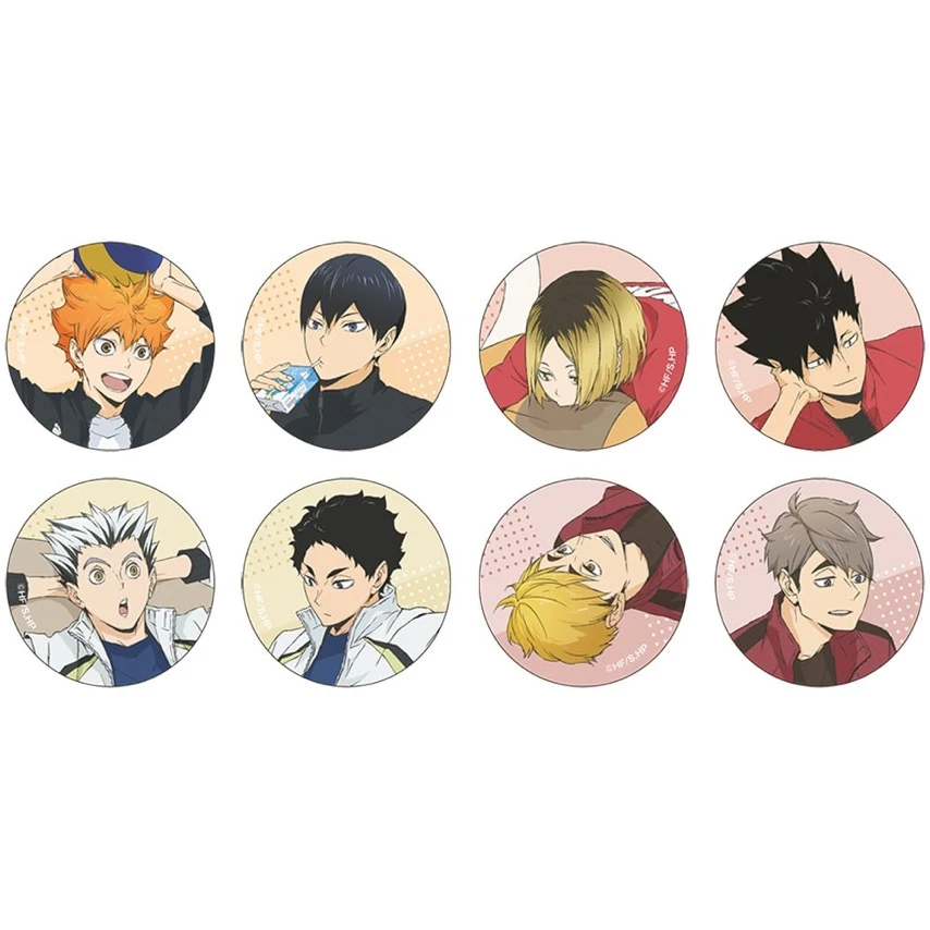 排球少年 JF2024吉祥物吧唧徽章每包1枚(拆盒 禁未成购买