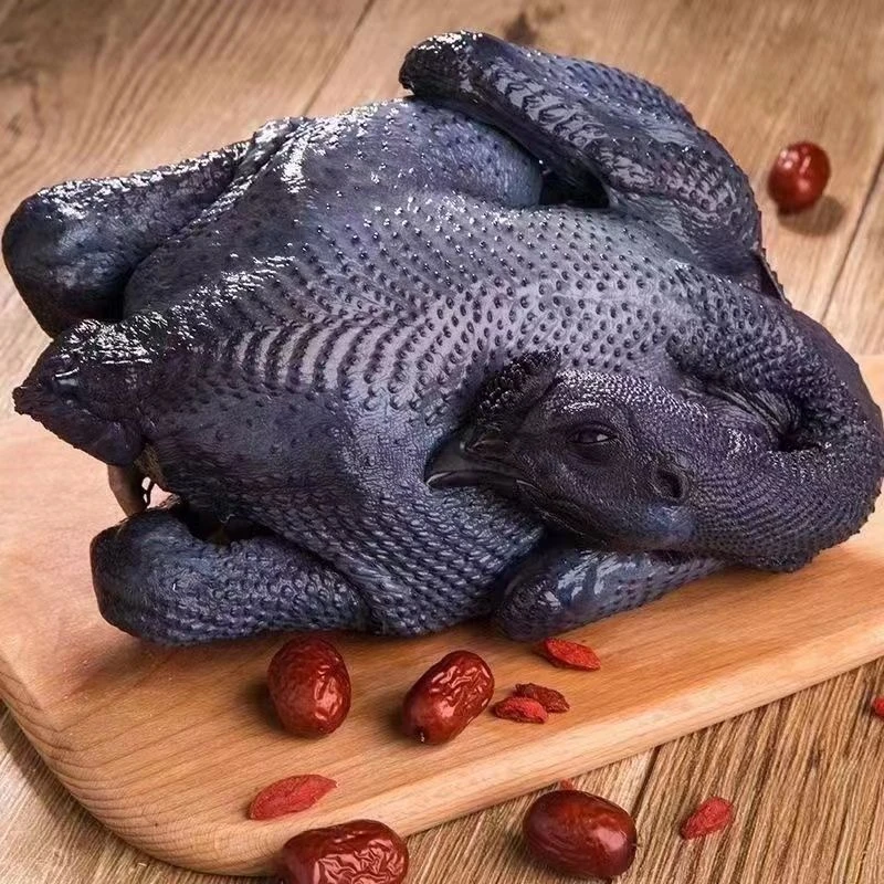 成年现杀白羽乌骨鸡