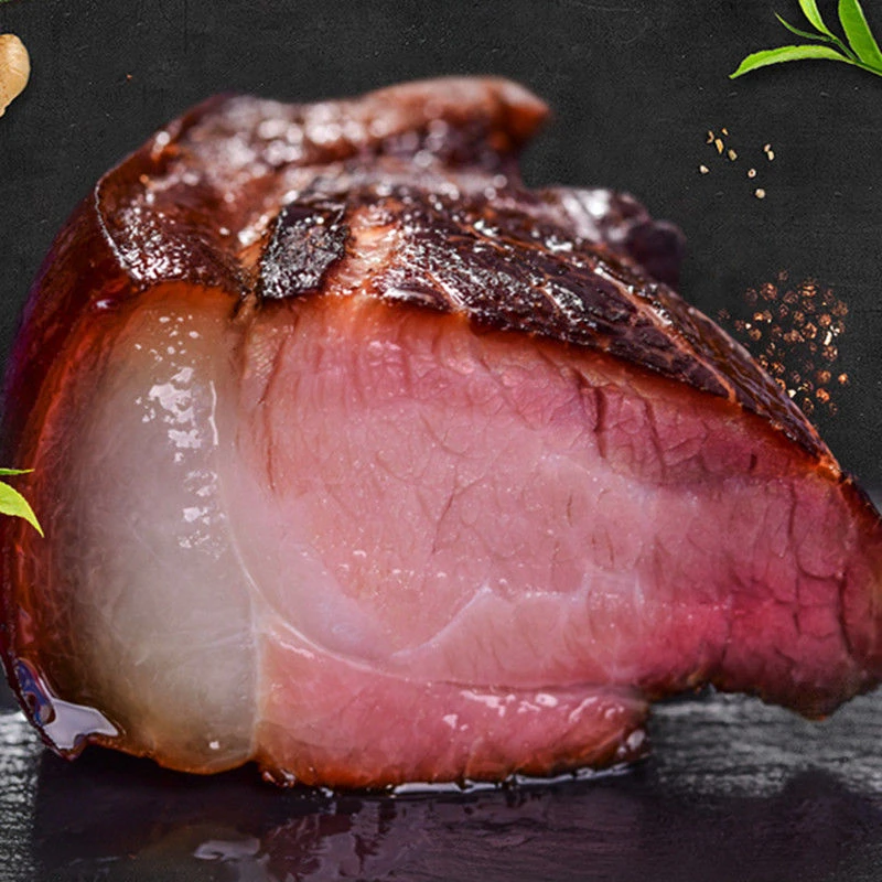 柴火烟熏腊肉老腊味250g咸肉南风肉腌肉新鲜自制腊味土猪五花腊肉