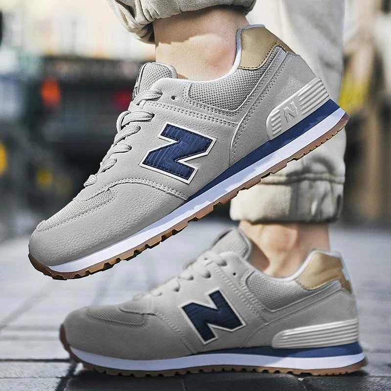 新百伦男鞋运动鞋有限公司N字情侣跑步鞋男士阿甘鞋防滑透气轻便