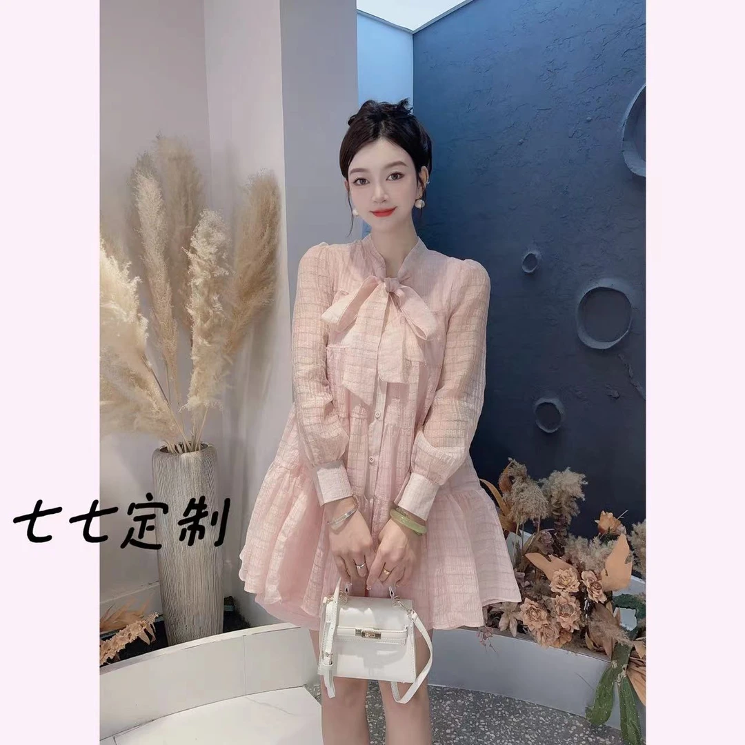 小众设计连衣裙仙里仙气2024春夏新款#952