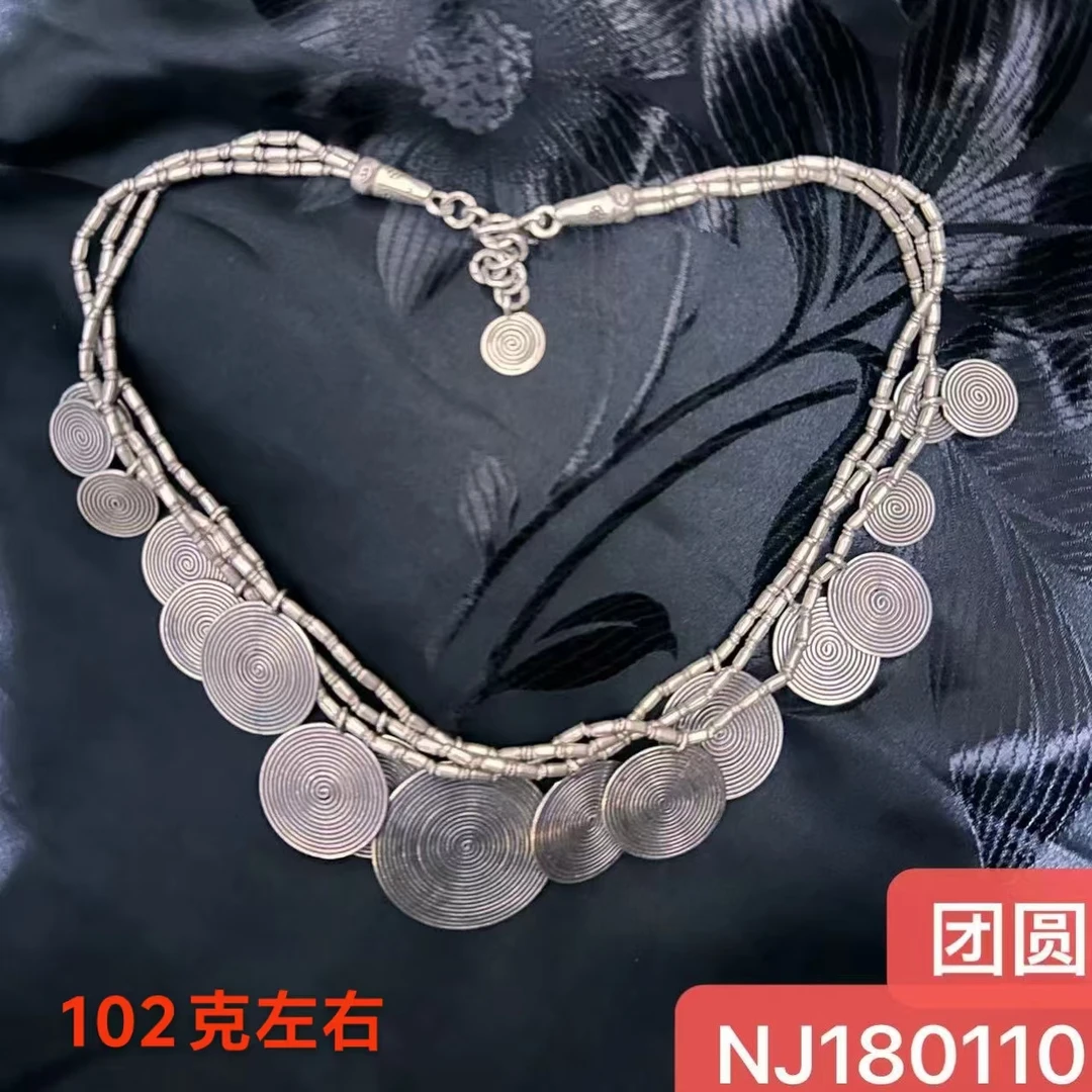 合金项链 合金项链娜家国风团圆项链NJ（180110）古风百搭