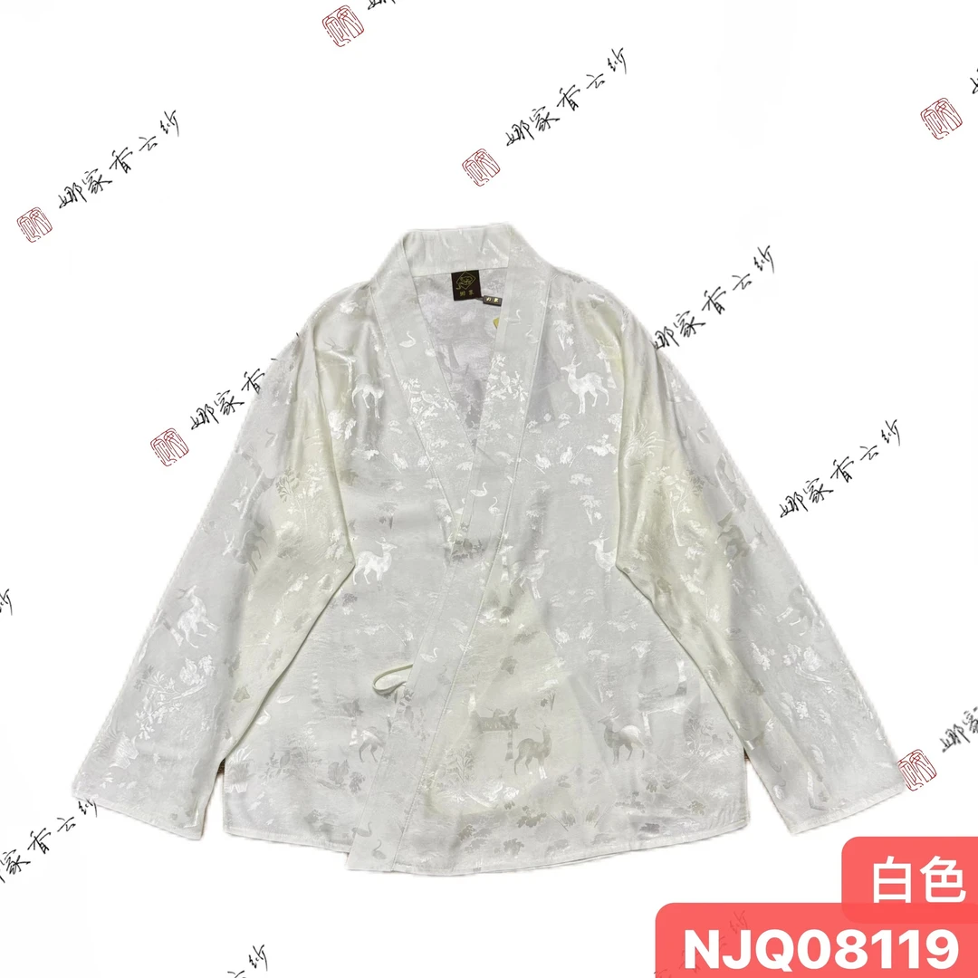 娜家国风桑蚕丝汉服NJQ（08119）休闲气质上衣