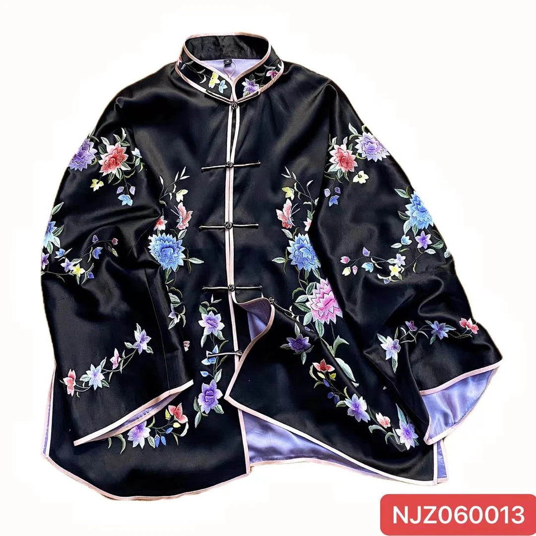 娜家国风刺绣中开姐姐服NJZ（060013）重工刺绣复古中国风
