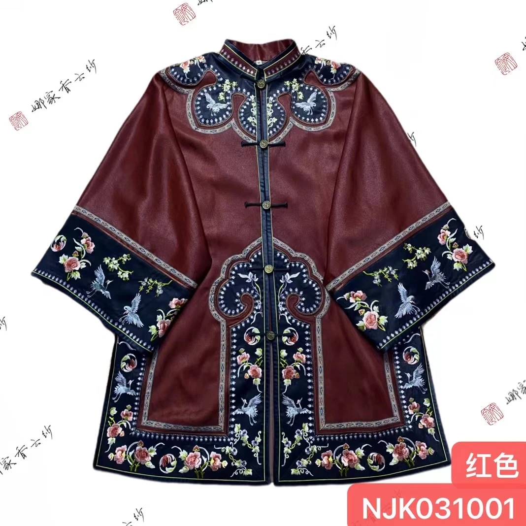 娜家太太服NJK（031001）女士复古传统国风民族风重工刺绣