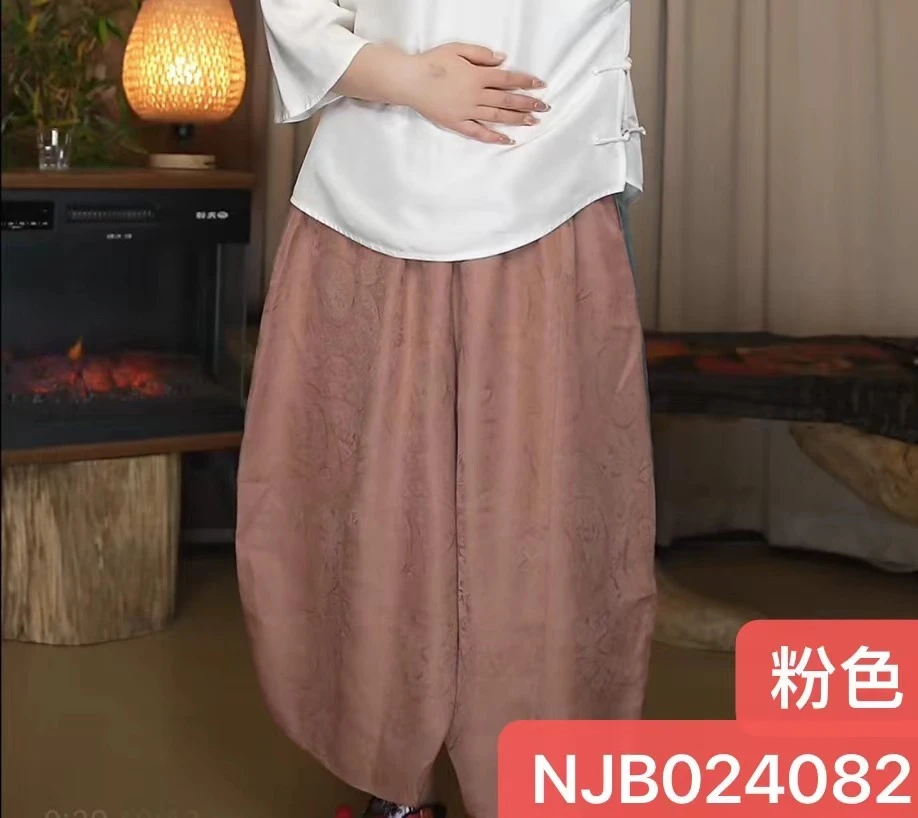 娜家灯笼裤NJB（024082）休闲百搭复古宽松