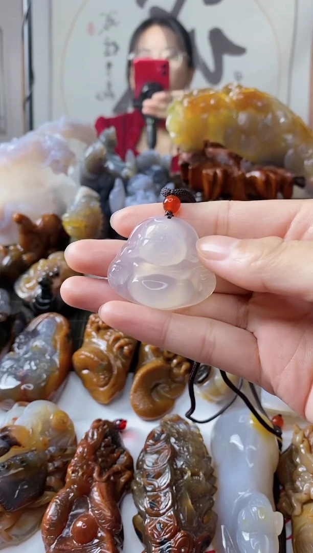 【闪购商品】玛瑙/玉髓颈饰未镶嵌0