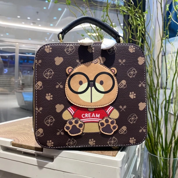 奶油熊小田姐姐【CREAM BEAR/奶油熊】小方包手提包1088-3