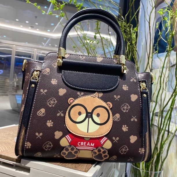 奶油熊小田姐姐【CREAM BEAR/奶油熊】斜挎包手提包1088-1