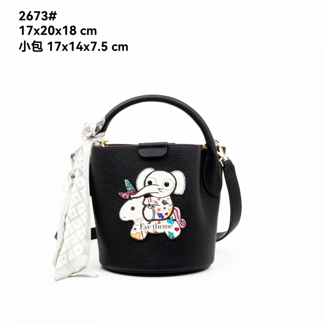 小田姐姐【EYE THEME】大眼睛大象水桶2673黑