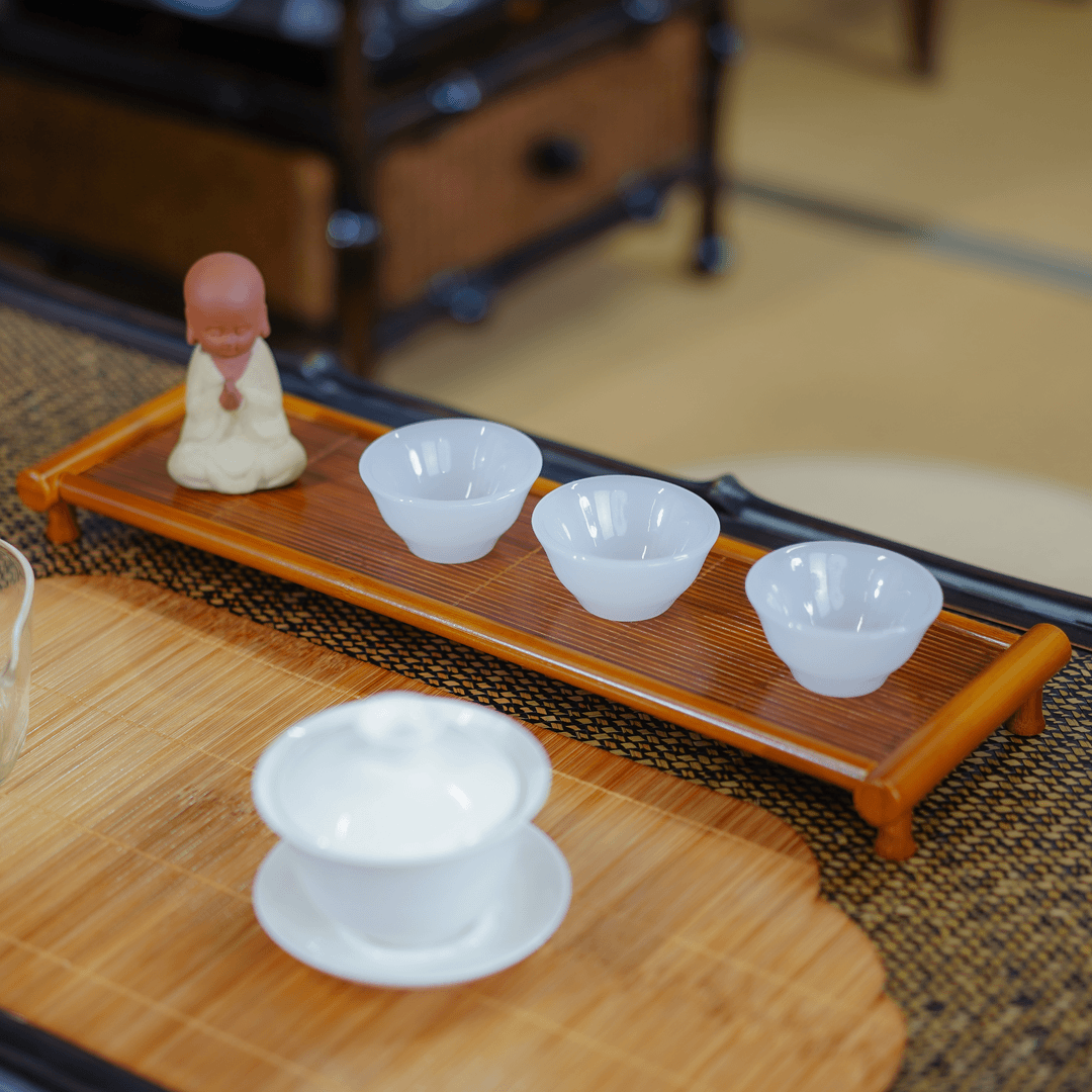 【子曰】竹制茶台茶几干泡台竹编茶盘茶台杯架壶架