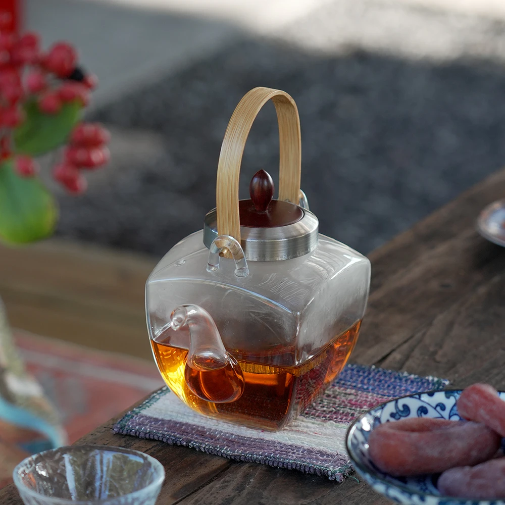 【天久玲珑壶】玻璃壶蓄水壶喝茶器具茶道零配煮茶冬日家用