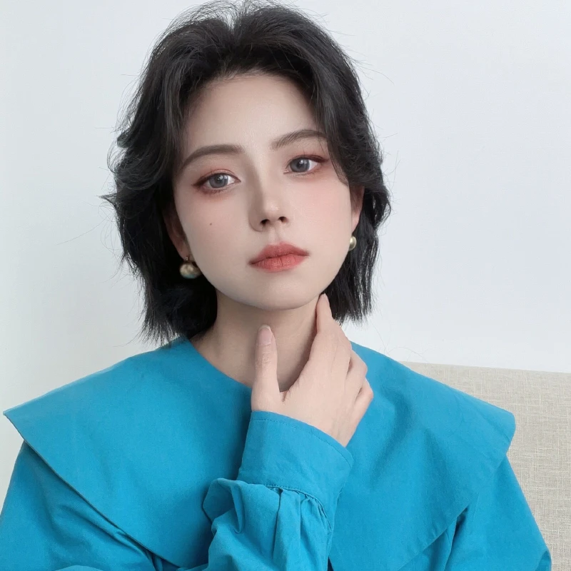 全真发补发片女头顶轻薄无痕遮白发蓬松增发量假发片前额自然隐形