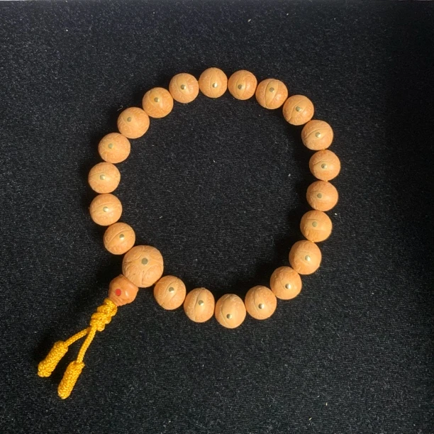 凤眼菩提铜锭手串小尺12-12.5mm+左右精挑精选原皮原色