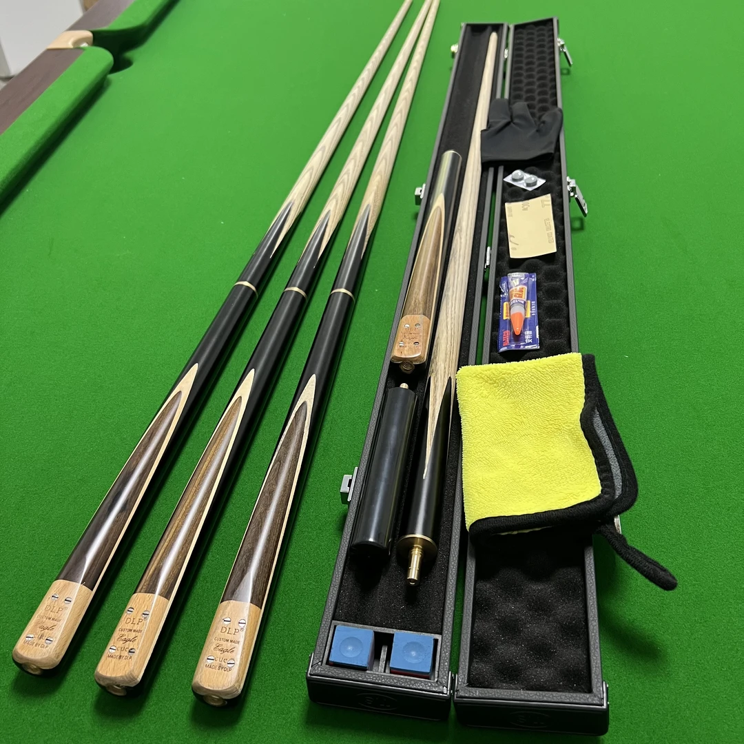DLP方块台球杆10mm小头杆水标贴花中式台球杆性价比搞推荐桌球杆