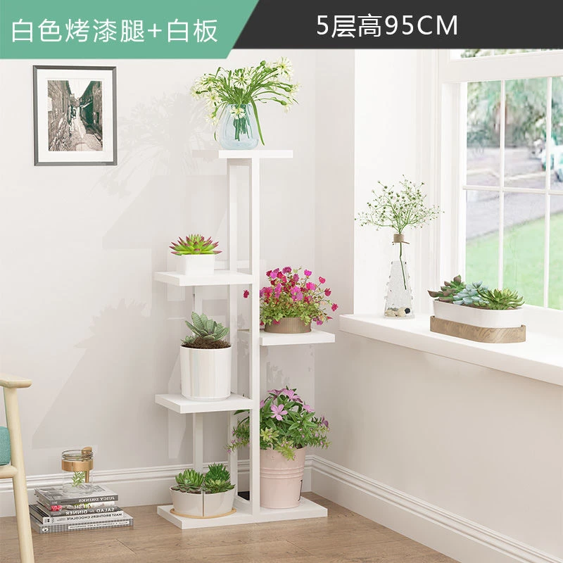 【LG】欧式铁艺多层花架绿萝吊兰多肉阳台花架子地面落地花盆架