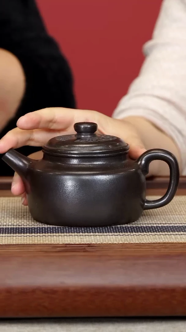 【闪购商品】紫砂茶壶储逸平石黄德中壶300cc
