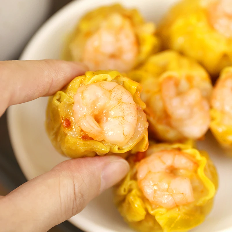 花尾渡虫草花鲜虾干蒸烧麦 400克x2包(每包12只)