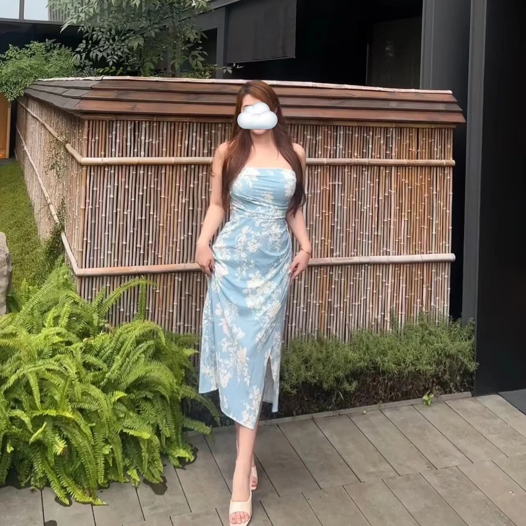 【婷姐疯了】胖婷大码定制&「冷清秋」连衣裙