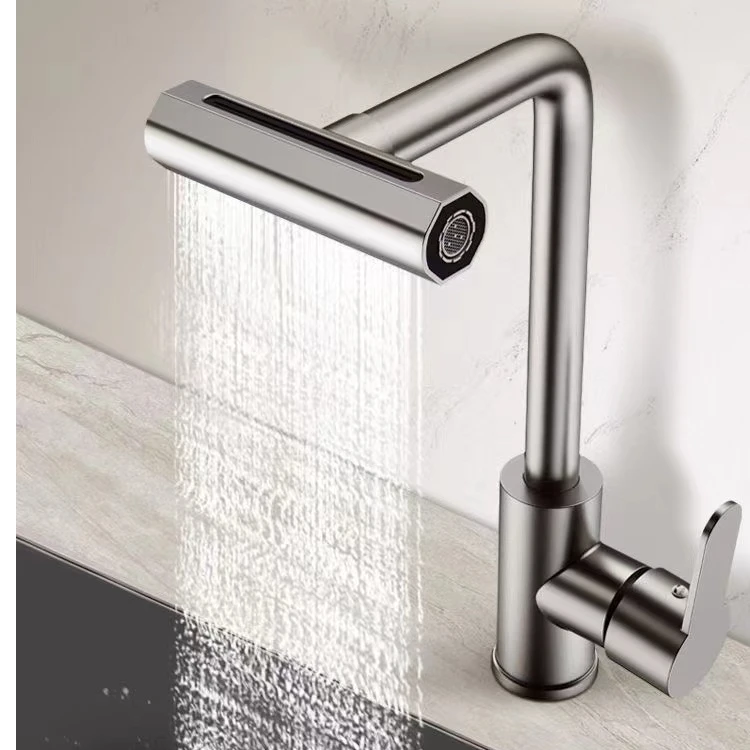 水龙头飞雨冷热水洗手盆冷热龙头洗菜厨房卫生间家用万向旋转