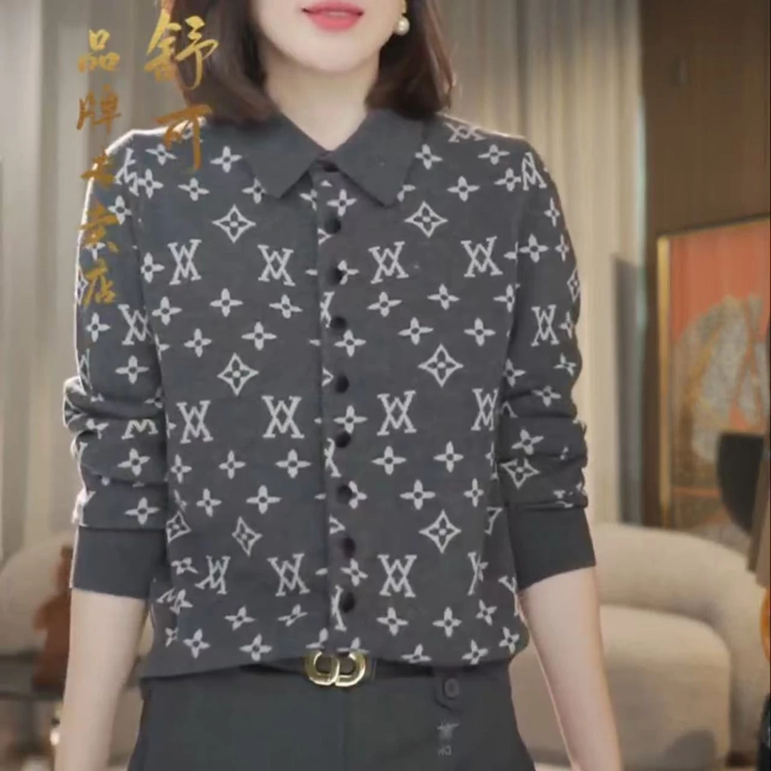 【涵舒可】双V针织开衫