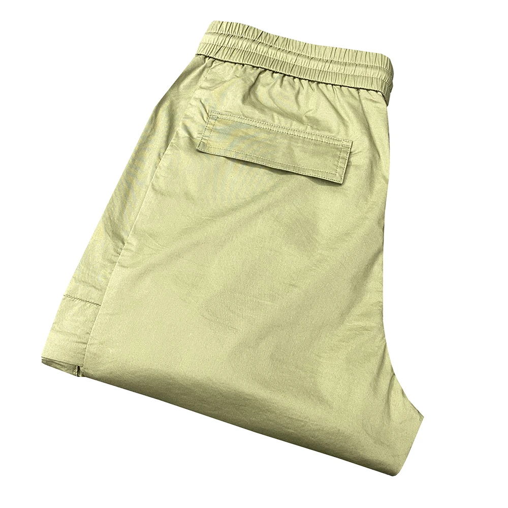 鸟【工装裤】卡其色男士四季薄轻奢百搭微弹九分时尚休闲裤XK133
