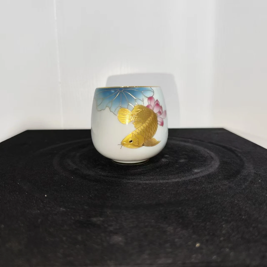 A46花瓶花器鲤鱼单杯