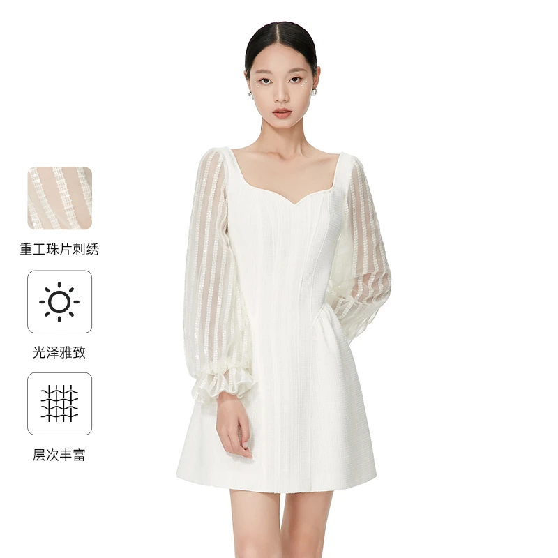 【爱粉专属】Caroline秋季新款连衣裙ECREDM01