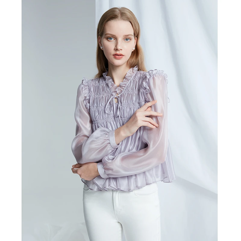 [粉丝专享]Caroline春季雪纺衫ECREAG30