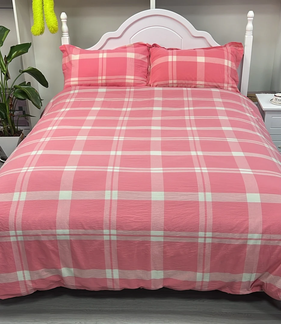 【新款】床上用品全棉四件套新疆精梳棉百分百棉套件枕套随机裁剪