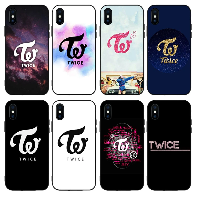twice标志手机壳适用iPhoneXR硅胶XS MAX苹果12周子瑜11软7/8PLUS