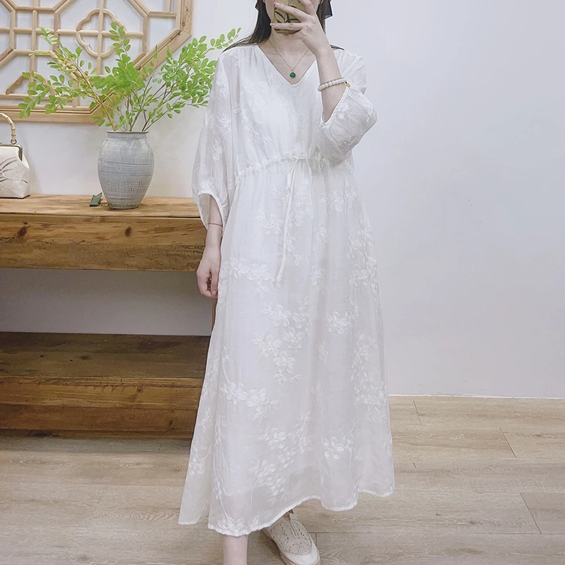 541-550女装直播间叫号为准收腰显瘦裙连衣裙