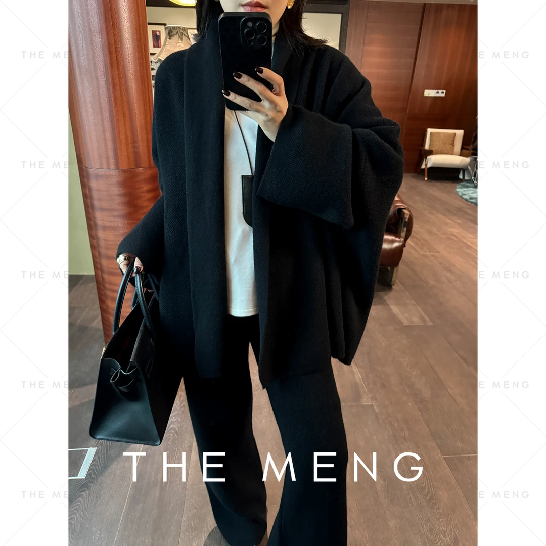 THE MENG【古着】王府山羊绒绵羊毛极简套装#M243E0323+M243P0150