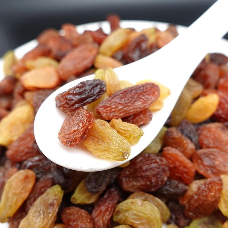 强家村新疆吐鲁番葡萄干多彩葡萄干1斤2斤装原色农产品食用