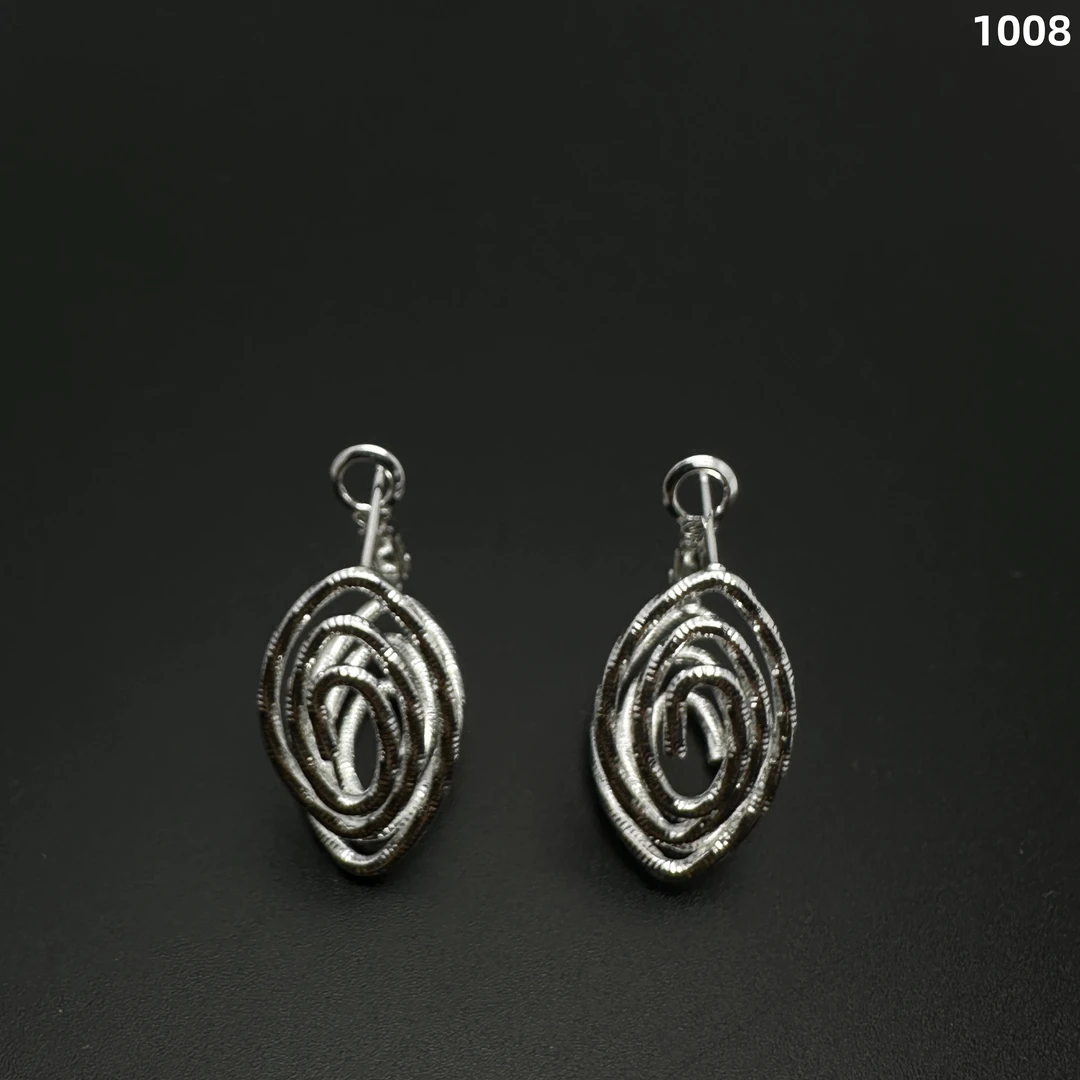 铜合金耳饰 1008气质时尚复古古风简约纯手工民族风素款