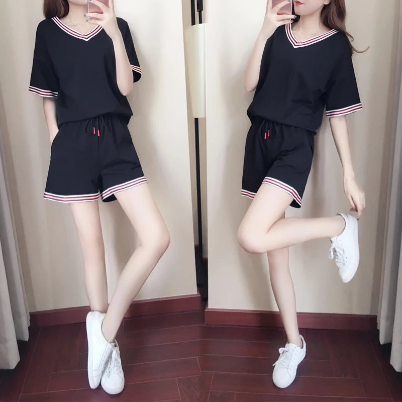 哺乳衣夏季两件套休闲套装韩版显瘦时尚喂奶衣