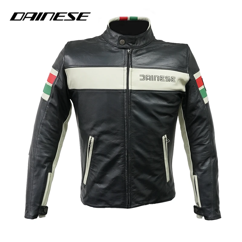 DAINESE/戴尼士 HF D1特别款摩托车城市复古骑行服防摔机车皮衣男