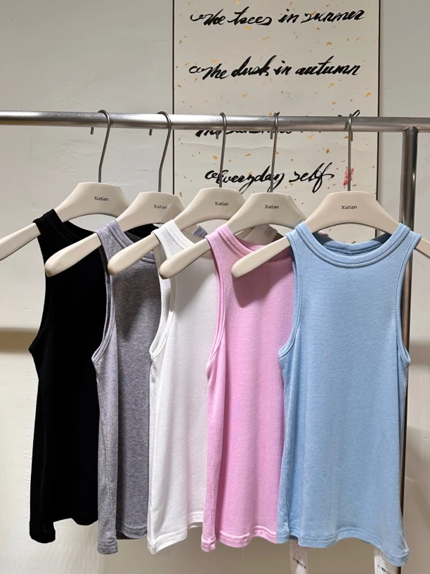 《Xiatian》糖果色背心 NEW夏款