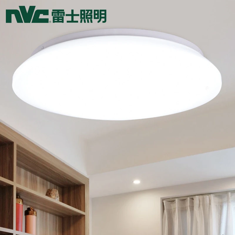 雷士照明led吸顶灯卧室厨房卫生间阳台过道玄关灯简约工程面包灯