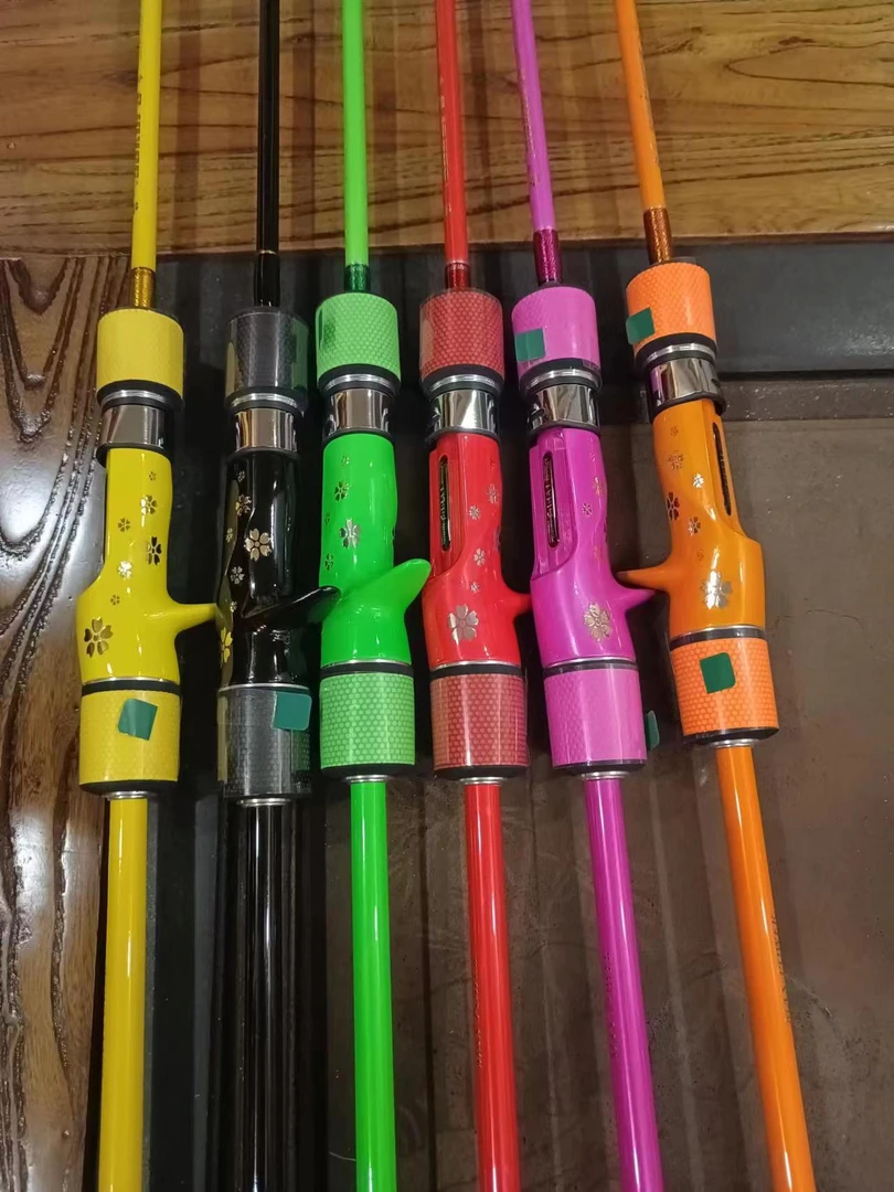 特价枪柄慢摇铁板杆1.8米实心碳素