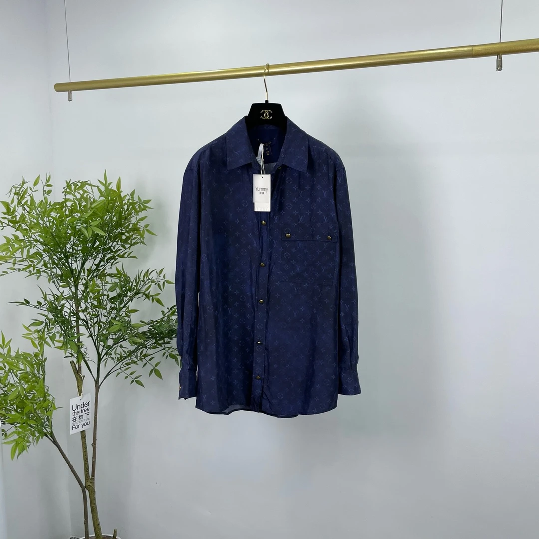 Louis Vuitton LV 路易威登 23款老花满印衬衫 36码/98新/无配件