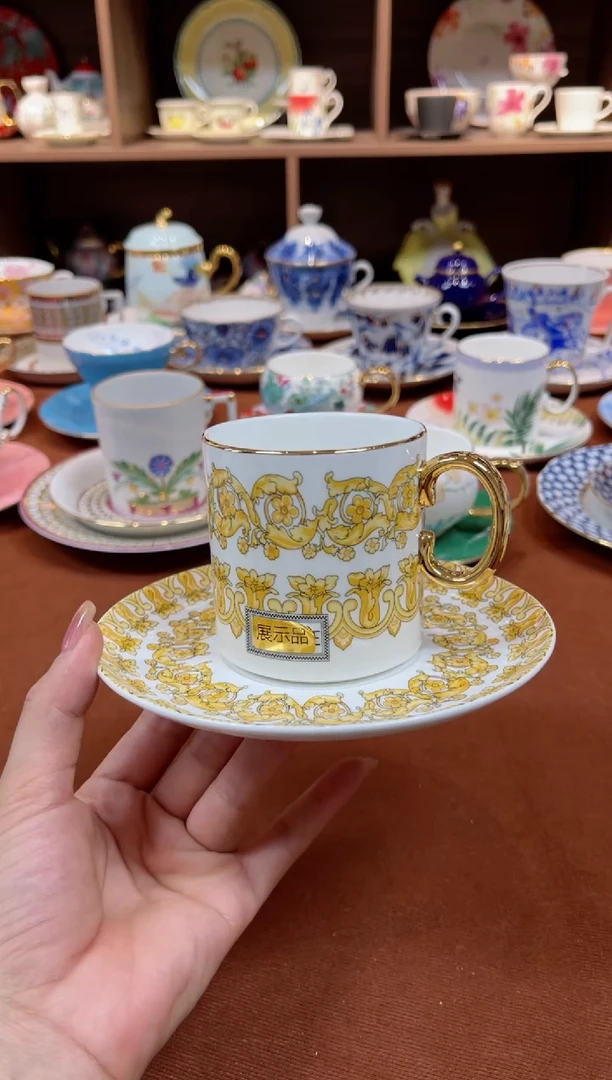 【闪购商品】瓷片范家金钩藤杯碟······