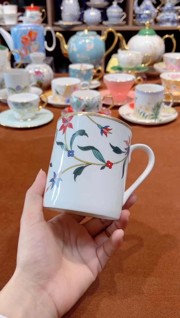 【闪购商品】瓷片美丽花园马克杯······