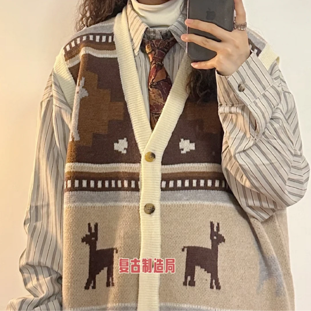 【801-900】秋款时尚马甲秋冬必备针织