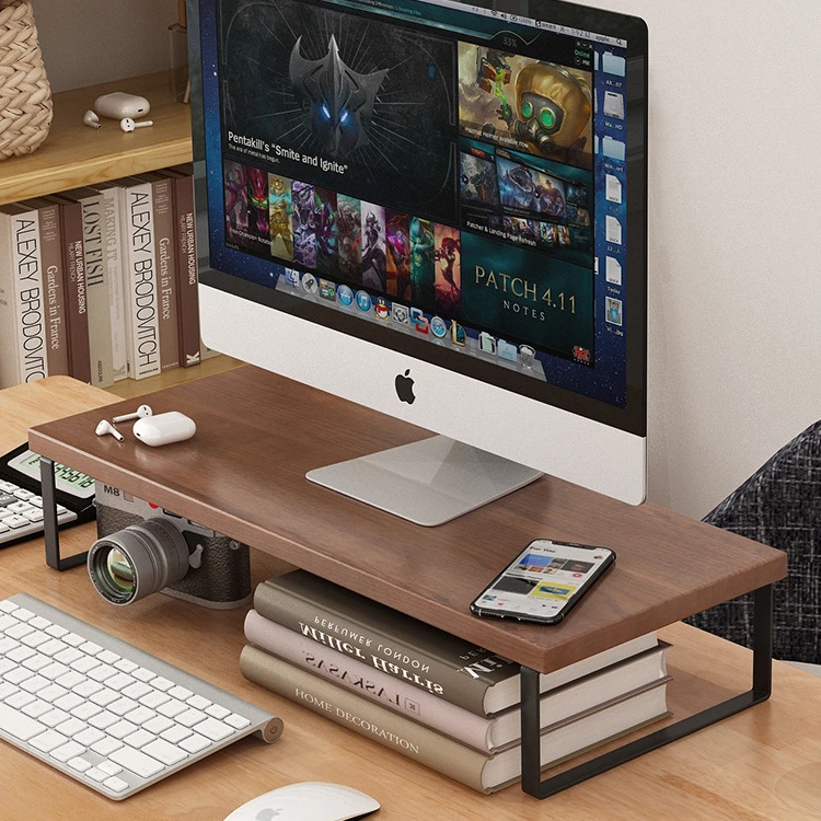 电脑增高架显示器托架垫高底座台式置物架支架桌面收纳电脑增高架