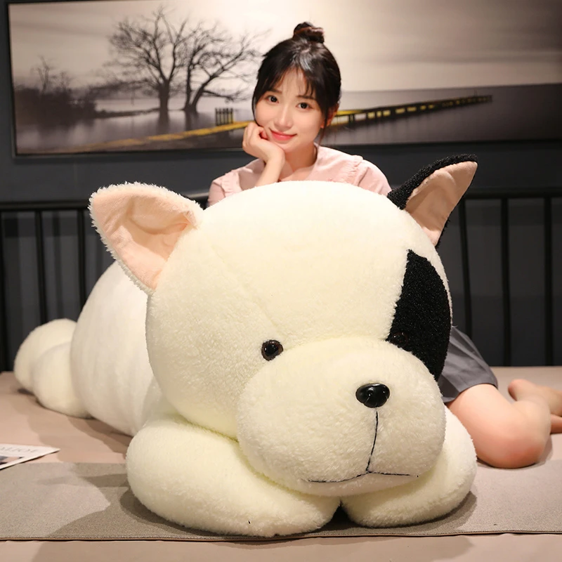 趴趴狗抱枕公仔小狗玩偶仿真狗狗斗牛犬毛绒玩具男女生睡觉布娃娃