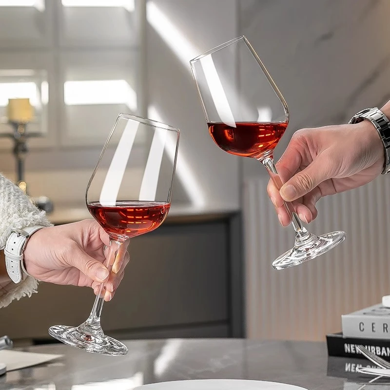 格娜斯新款红酒杯套装家用高档欧式无铅创意个性倒挂大肚葡萄酒杯