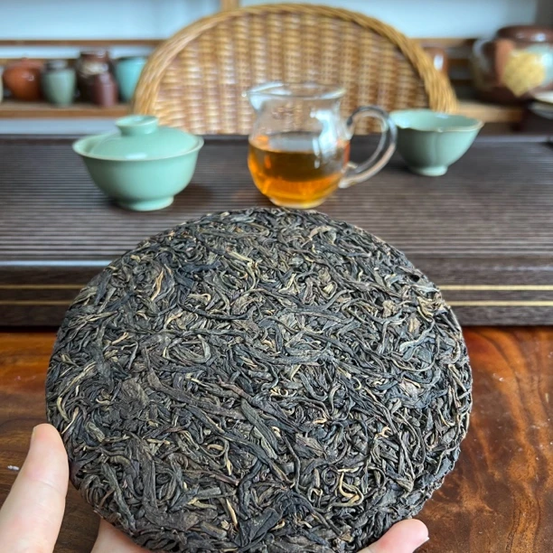 【花香木香樟香】2005年帕沙古树春茶普洱生茶紧压茶