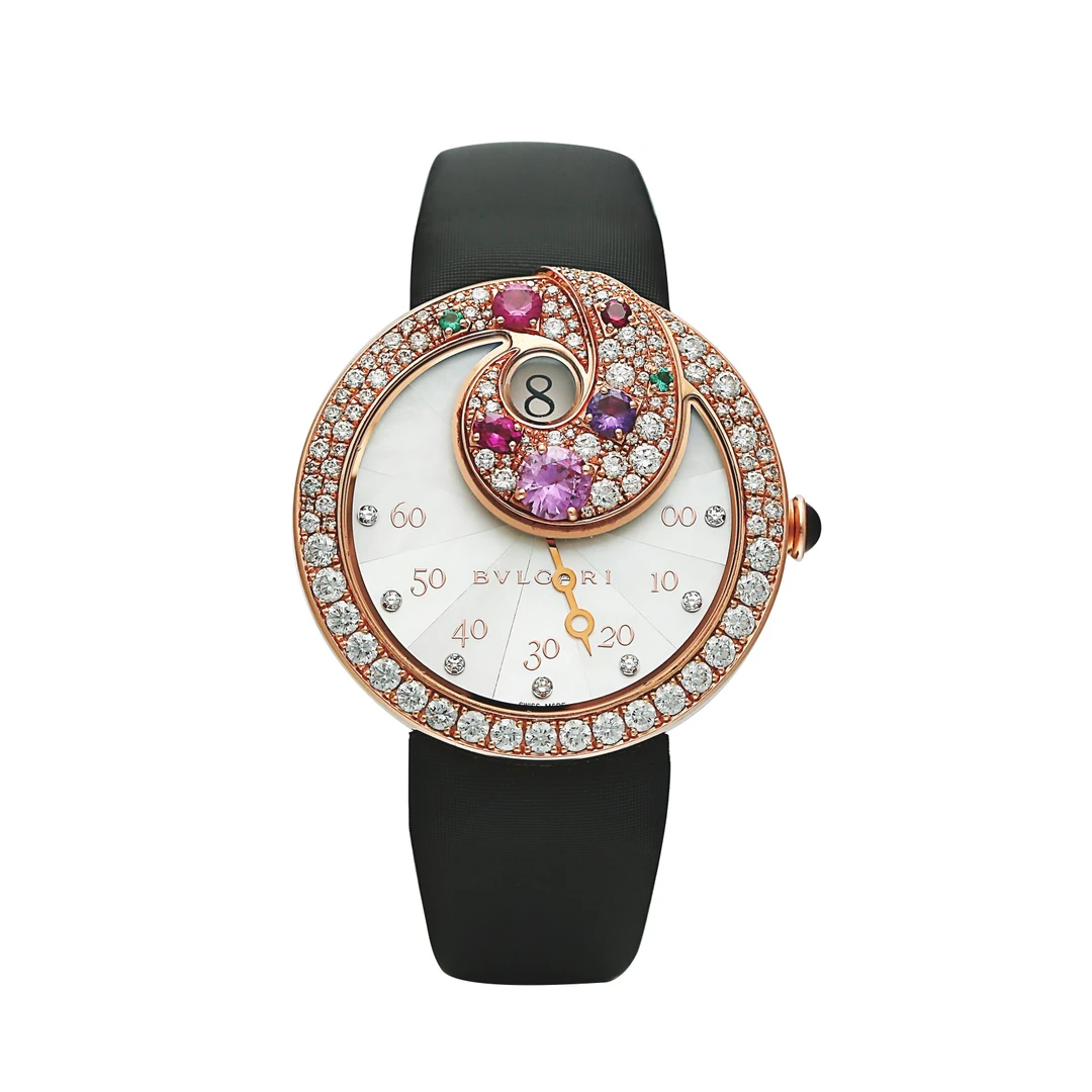 95新 BVLGARI/宝格丽 高级珠宝腕表/102007/40mm/单表/女士手表