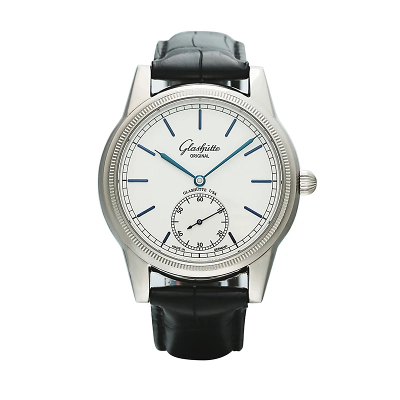 95新 Glashutte/格拉苏蒂 100-11-01-04-04/单表/40mm男士手表